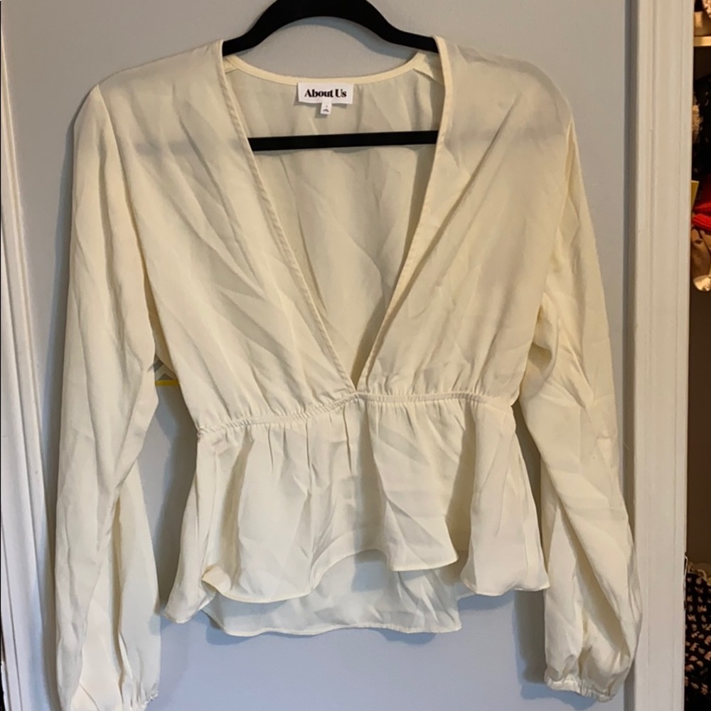 about us cream top
